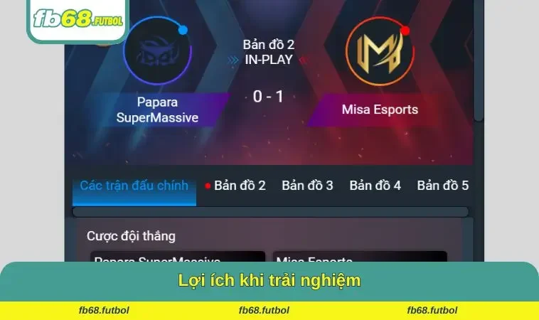 Lợi ích khi trải nghiệm